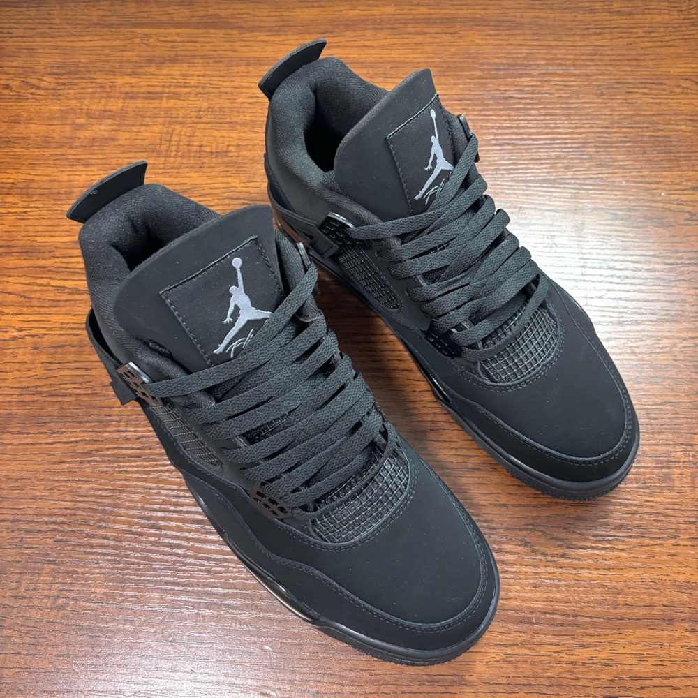 Jordan 4 Retro Black Cat (2020 Version) -Men’s Athletic Shoes Sneakers - Picture 2 of 6